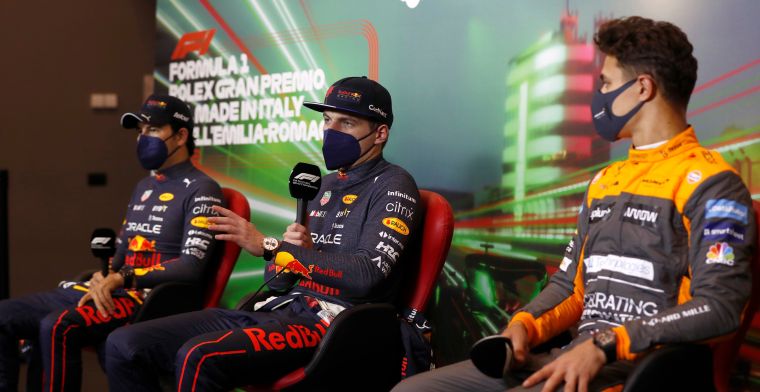 Norris and Verstappen joke: 'It's all the driver mate!