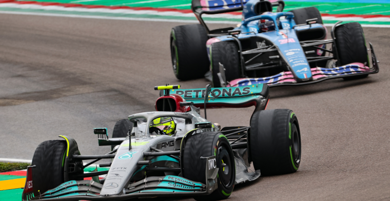 Hamilton did not perform as poorly for a time as he did in Imola