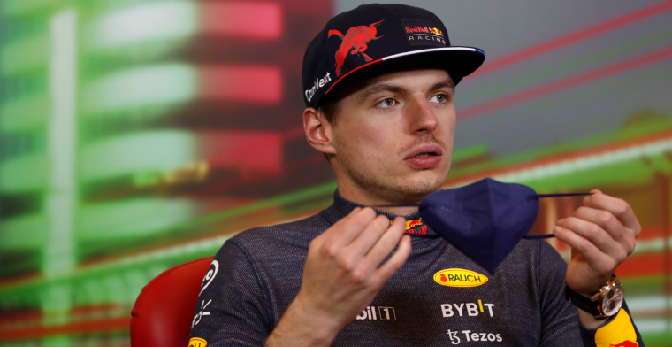 Verstappen sees no connection: 'Some drivers are not great'