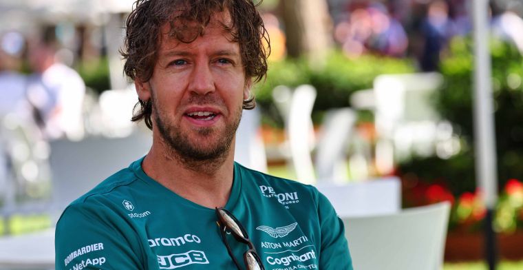 Vettel makes a statement in Miami: 'In 2060 first GP under water'