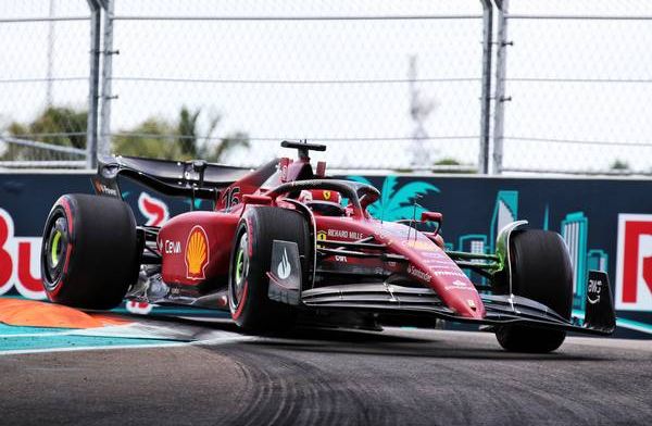 Leclerc clinches pole position in Miami after tense qualifying session