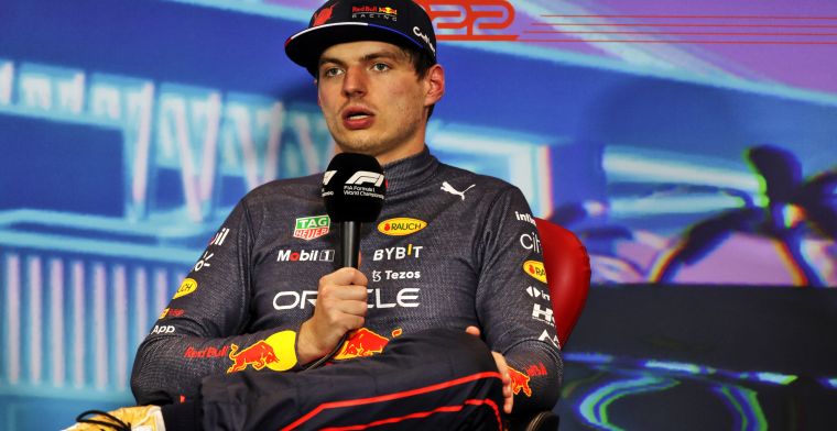 Verstappen wants drivers' say: 'We'll talk about this'.