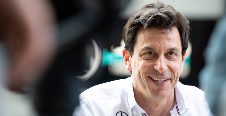 Wolff responds enthusiastically: 'Never experienced it before'
