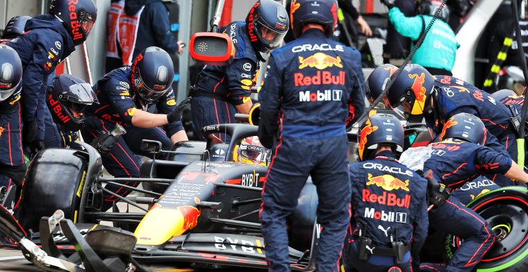 Red Bull return to familiar P1 position with pitstop performance