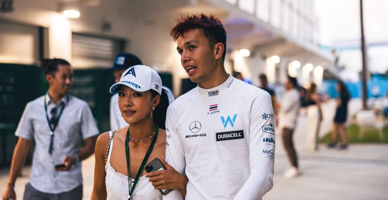 After being humiliated by Verstappen, Albon seems equal to Russell