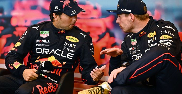 Verstappen and Perez laugh at title fight: 'Will continue to love each other'