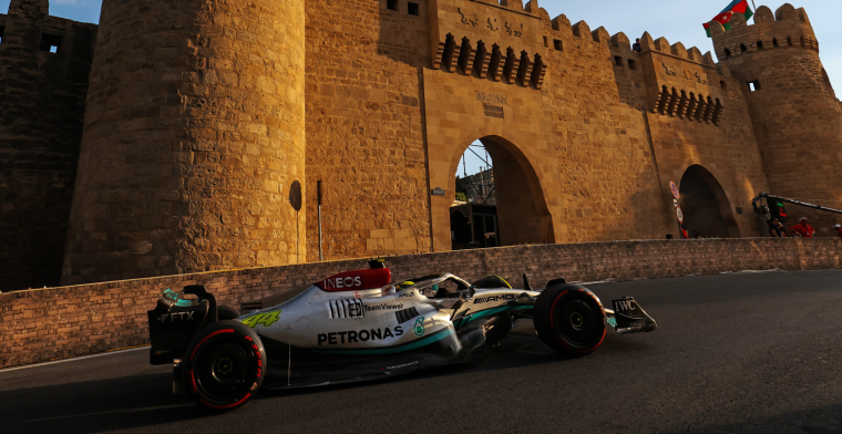Mercedes knows it is 'not in a good position' in Azerbaijan