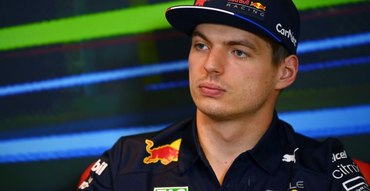 Verstappen explains why he has more trouble with the RB18 than Perez