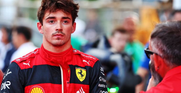 Charles Leclerc did not expect pole position in Baku