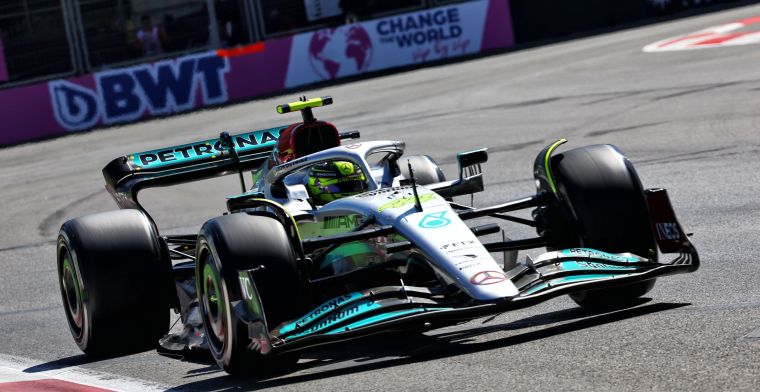 Hamilton gets away with incident during qualifying involving Norris