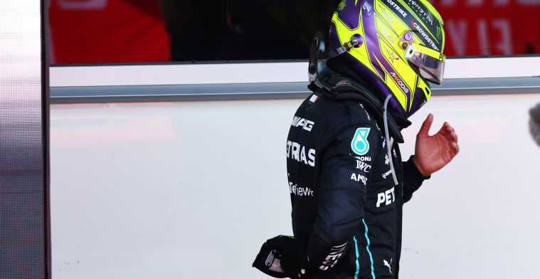 Mol thinks Hamilton's back pain is an affectation: He wants everyone to see it.