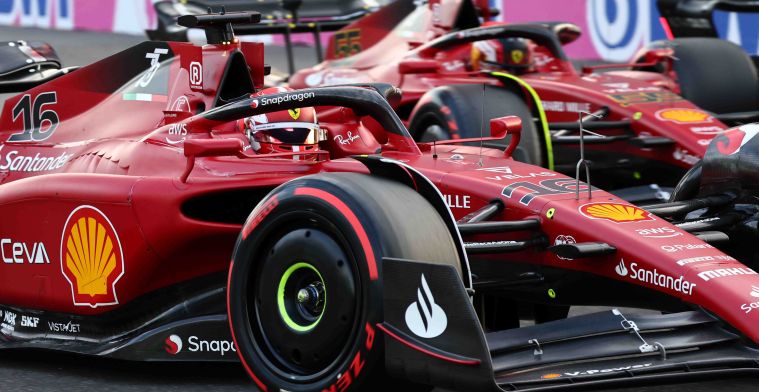 Ferrari comes out with update: 'Leclerc's engine wednesday in Maranello'
