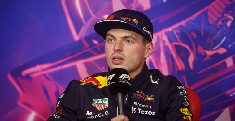 Verstappen didn't think about slicks for a moment: 'It was still too wet'