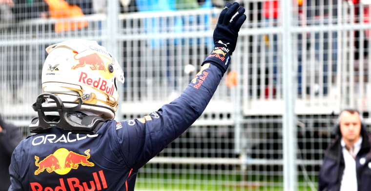 Internet reacts lyrically to pole position Verstappen: 'Dominated'