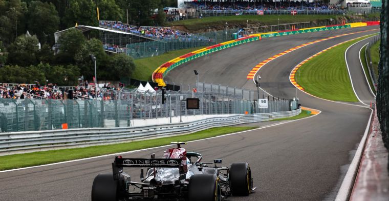 'Spa-Francorchamps at risk of disappearing from the F1 calendar in 2023'