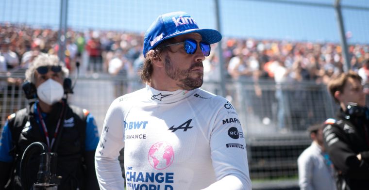 Alonso praised for his willpower: You can't keep the man down