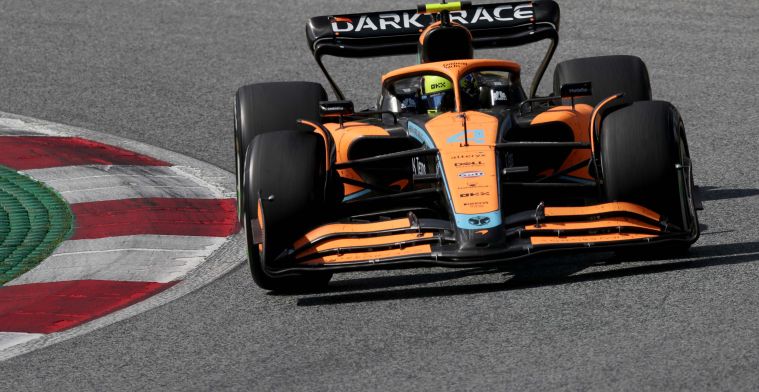 McLaren tuvo que improvisar: La penalización de Norris complicó un poco las cosas