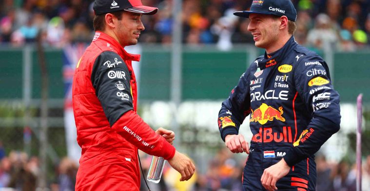 Leclerc: Correr con Verstappen este año es aún menos agresivo que de costumbre