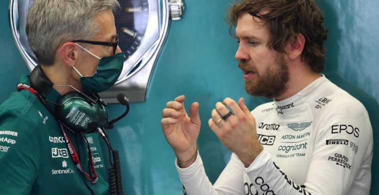 A Aston Martin espera renovar com Vettel para o próximo ano