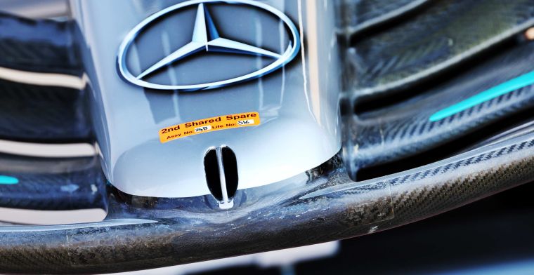 Mercedes' first update already visible before French GP