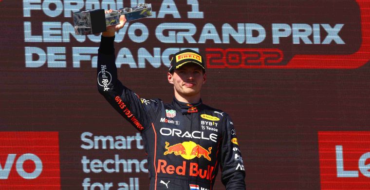 Clasificación del Campeonato del Mundo de F1 | Verstappen abre más hueco