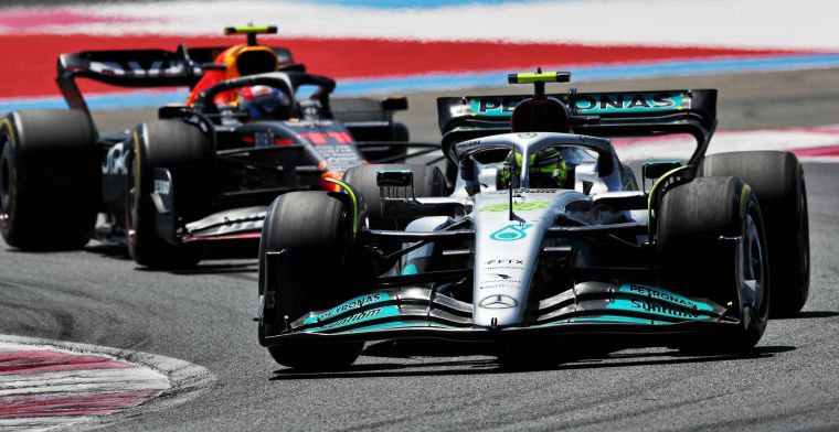 A Mercedes le sigue faltando velocidad: La brecha con Charles y Max fue reveladora