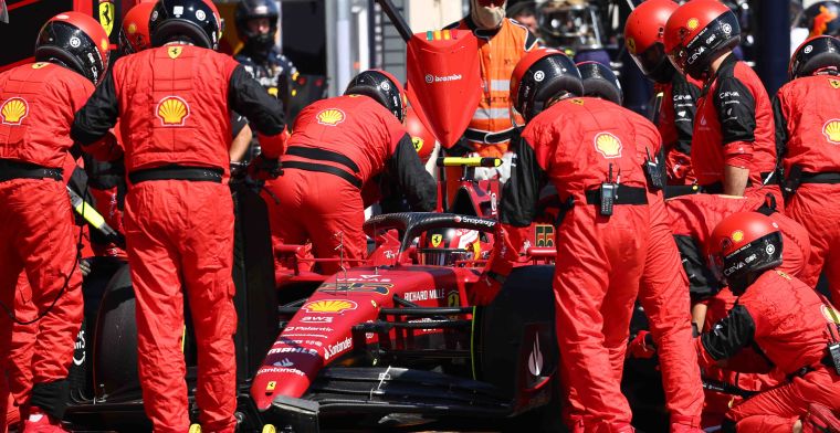 Ferrari arruinó el Gran Premio de Francia de Sainz