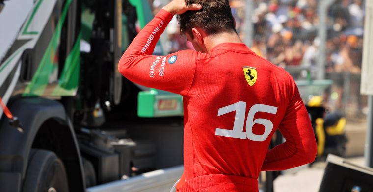 Striking statistic on Leclerc crash: 'The first time since 2005'