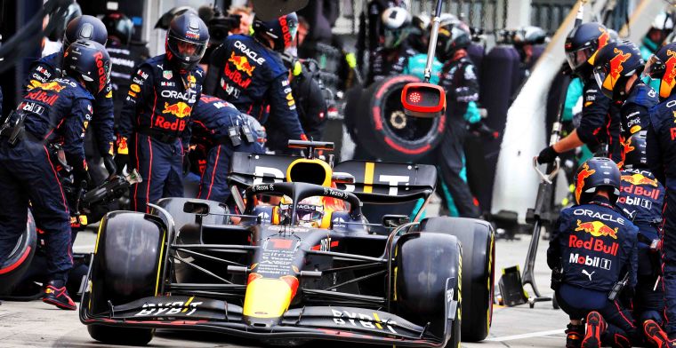 Clasificación de constructores: Red Bull por delante, Ferrari acercándose a Mercedes