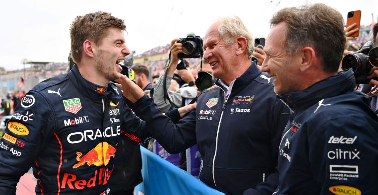 Éloge de Verstappen et Red Bull : Max conduit incroyablement bien.