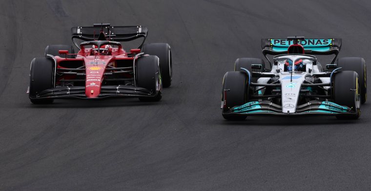 Mercedes knew Ferrari strategy wouldn't work: 'We had no grip on Friday'