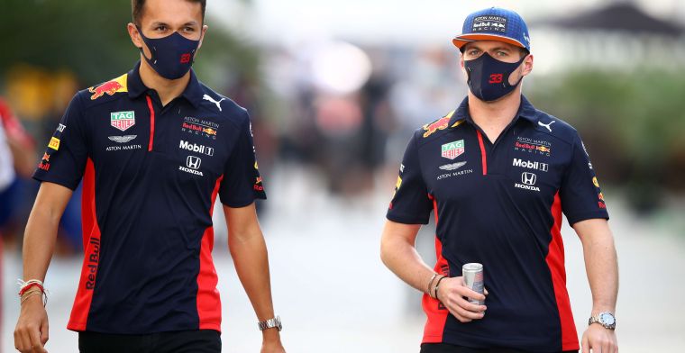 Albon: Verstappen i Lambiase czasami dostrajają samochód w 15 minut