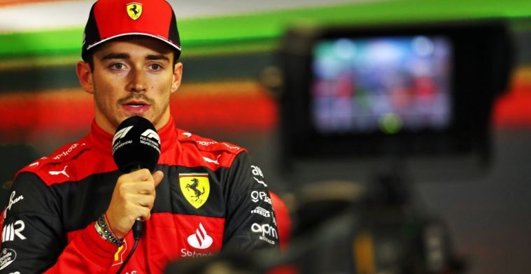 Leclerc looks back: I sat in the car park for two hours