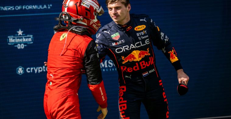 Verstappen contre Leclerc : voilà ce qui rend Max différent.