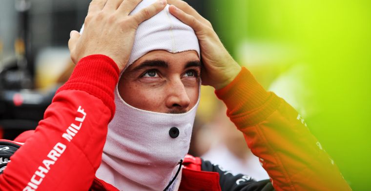 'Leclerc will start at the back of the grid after PU replacement'