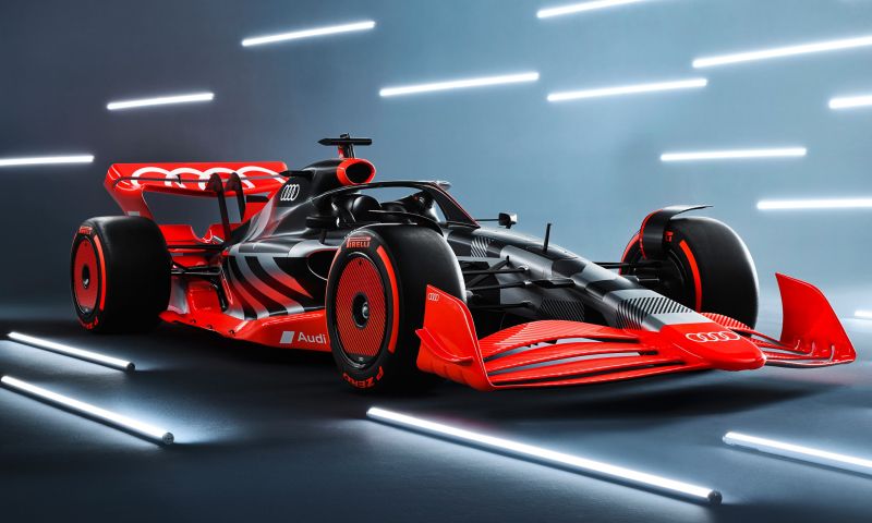 Audi Shows Unique Livery For Future F1 Car - Gpblog