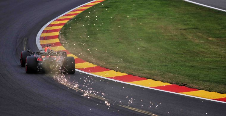 Parrilla de salida final GP Bélgica | Verstappen sube a P14
