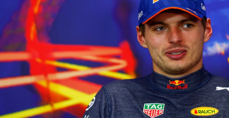 Verstappen joins Russell at press conference