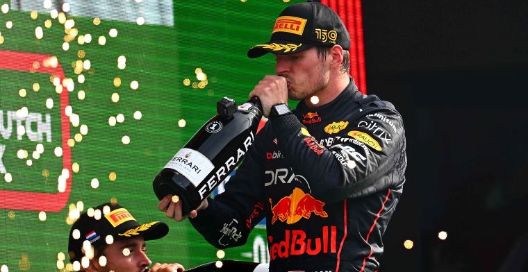 Red Bull kann den Champagner knallen lassen: 'Niemand wird Verstappen einholen'.