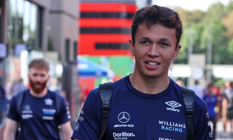 Albon still in for a laugh despite missing Italian GP - GPblog