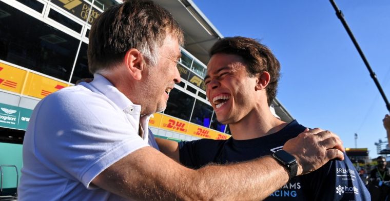 Williams team boss clear towards De Vries: It is very much up to him