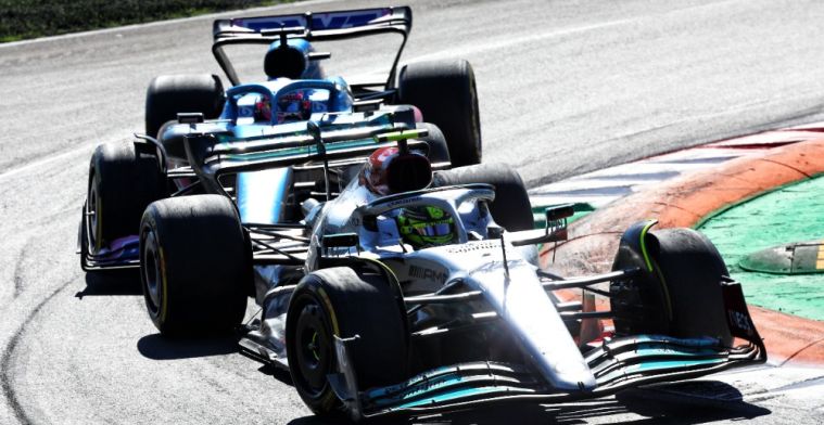 Mercedes sees interesting battle breaking out: 'Goal to work towards'