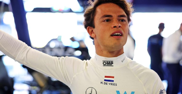 'I am sure we will see De Vries in an F1 car in 2023'