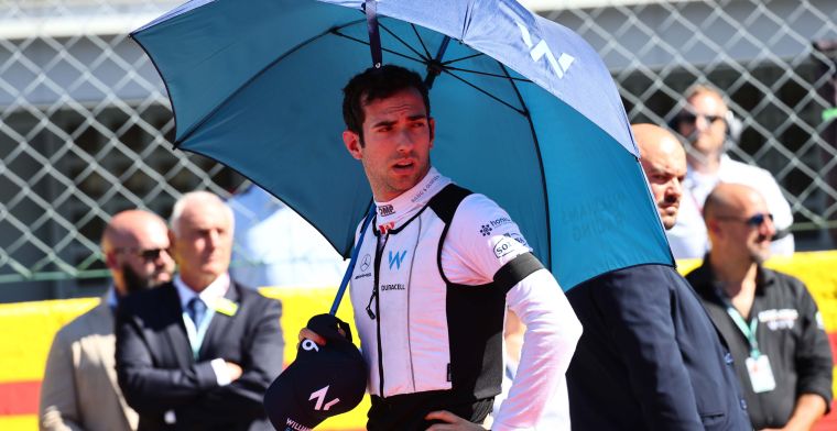 Latifi was overshadowed by De Vries in Monza: 'It was not fun'