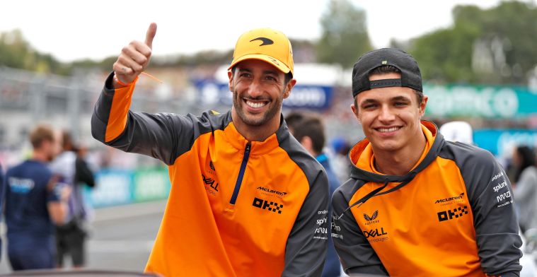 Norris acha que McLaren fez tudo o que podia para ajudar Ricciardo
