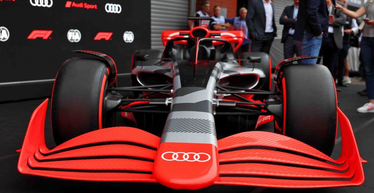 Audi félicite Red Bull : Ils ont déjà un moteur sur le banc d'essai.