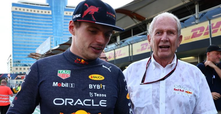 Marko proud: We can assume that Max will become world champion