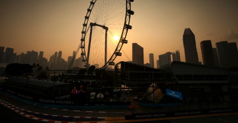 El plusmarquista está listo para el GP de Singapur: Recuerdos fantásticos