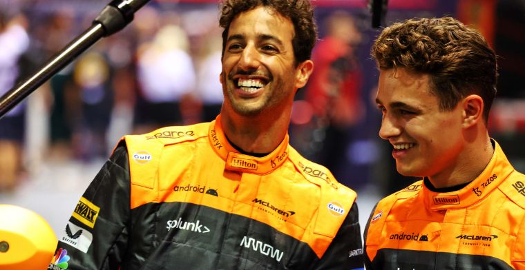 McLaren com novas atualizações para Singapura, mas somente para Norris