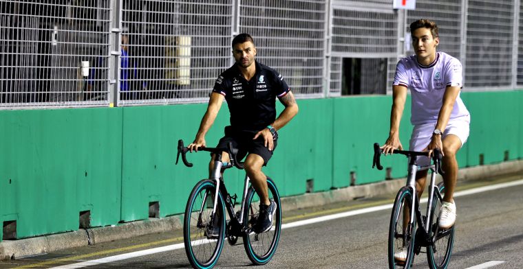 Russell doubts Mercedes in Singapore: 'On paper it's good, but...'